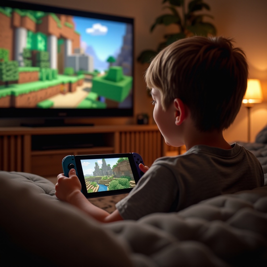 Comment maîtriser l&rsquo;écran partagé dans Minecraft sur Nintendo Switch