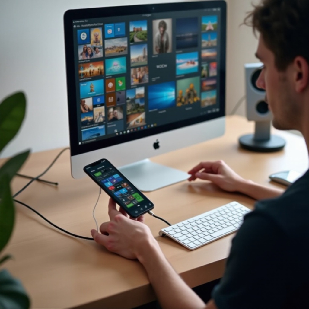 Как загрузить фотографии с телефона на компьютер с Windows (Полное руководство 2024 года)