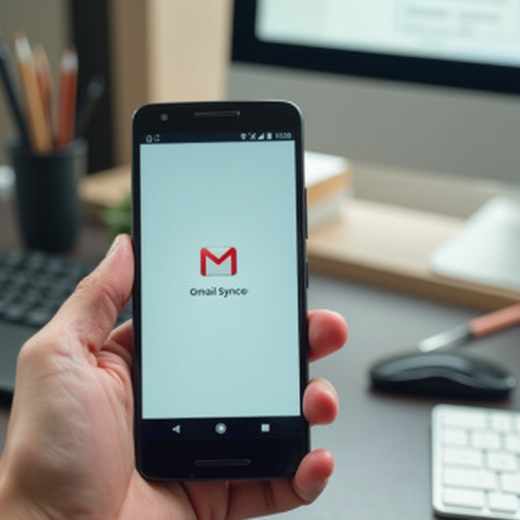 почему мой телефон на Android всегда показывает синхронизацию Gmail