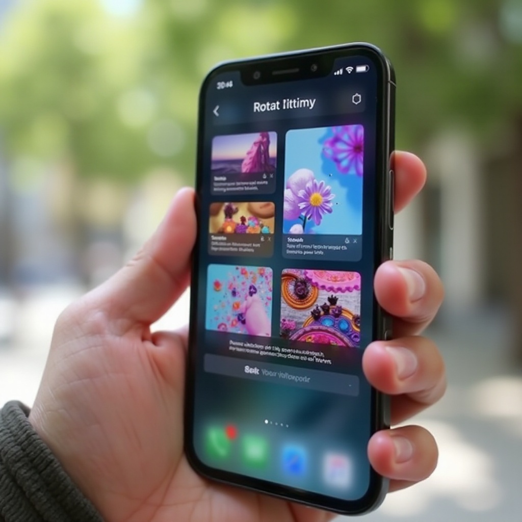 Как вращать обои на iPhone: пошаговое руководство