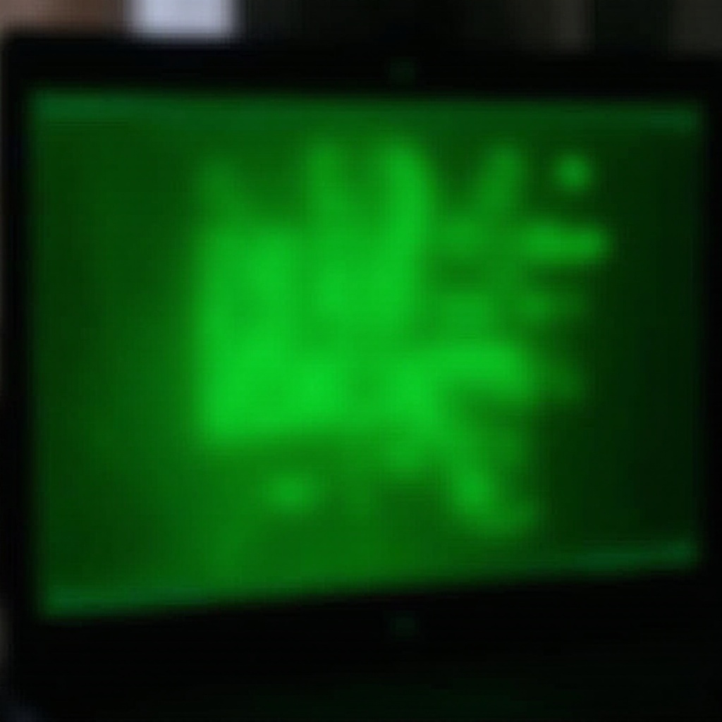 Why is My Computer Screen Green?