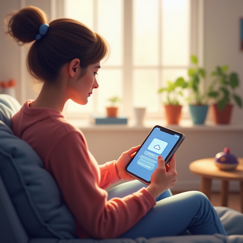Как эффективно хранить файлы в iCloud на моем телефоне?
