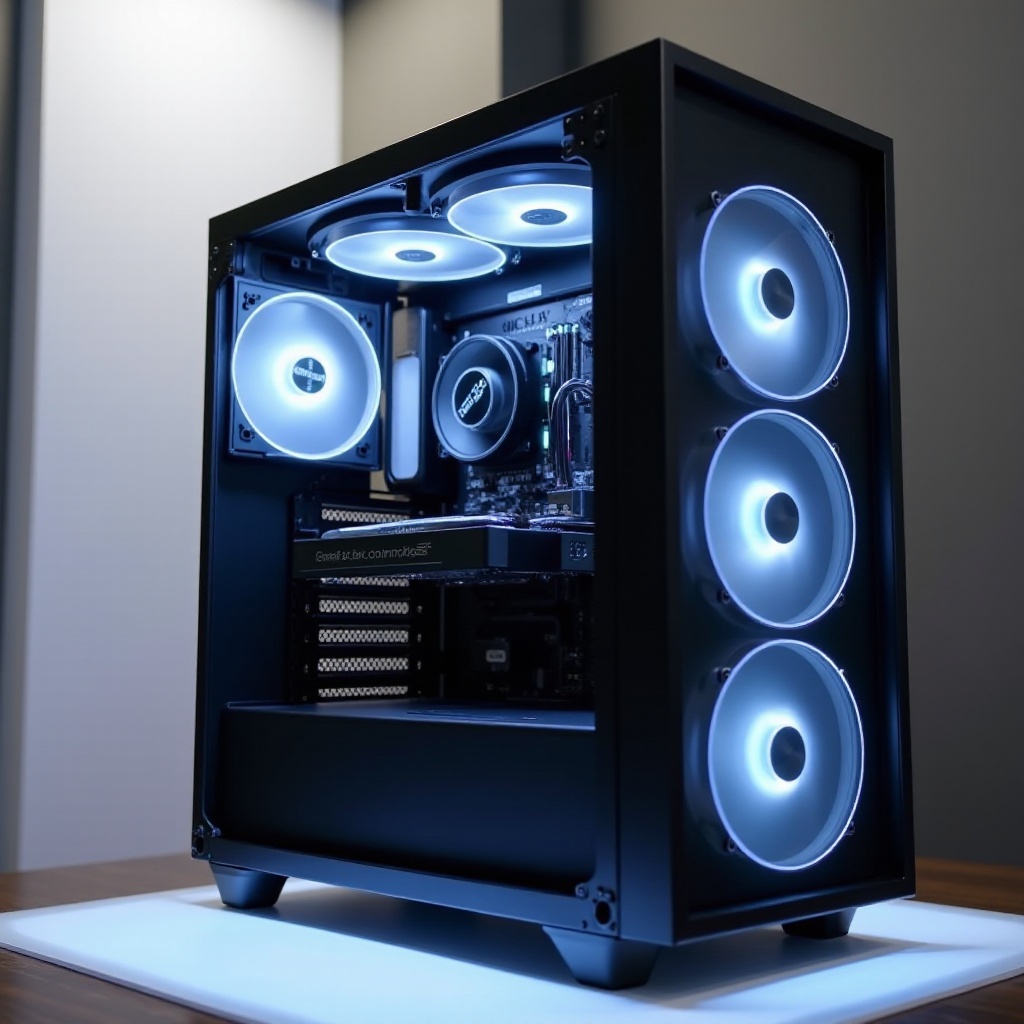 Migliori case per PC per radiatori montati in alto nel 2024.