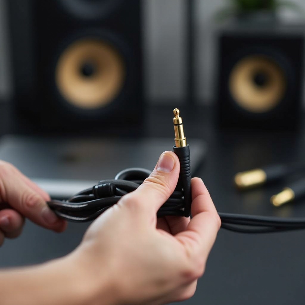 Cómo instalar conectores banana en el cable de los altavoces