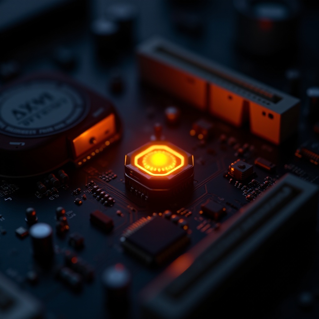 Troubleshooting the Motherboard Orange Light No Display Issue
