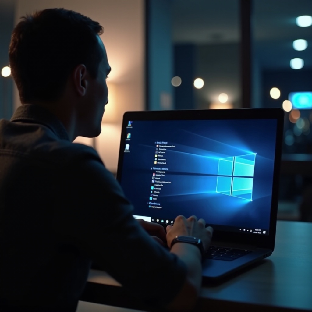 Wie man das Boot-Menü in Windows 10 öffnet.