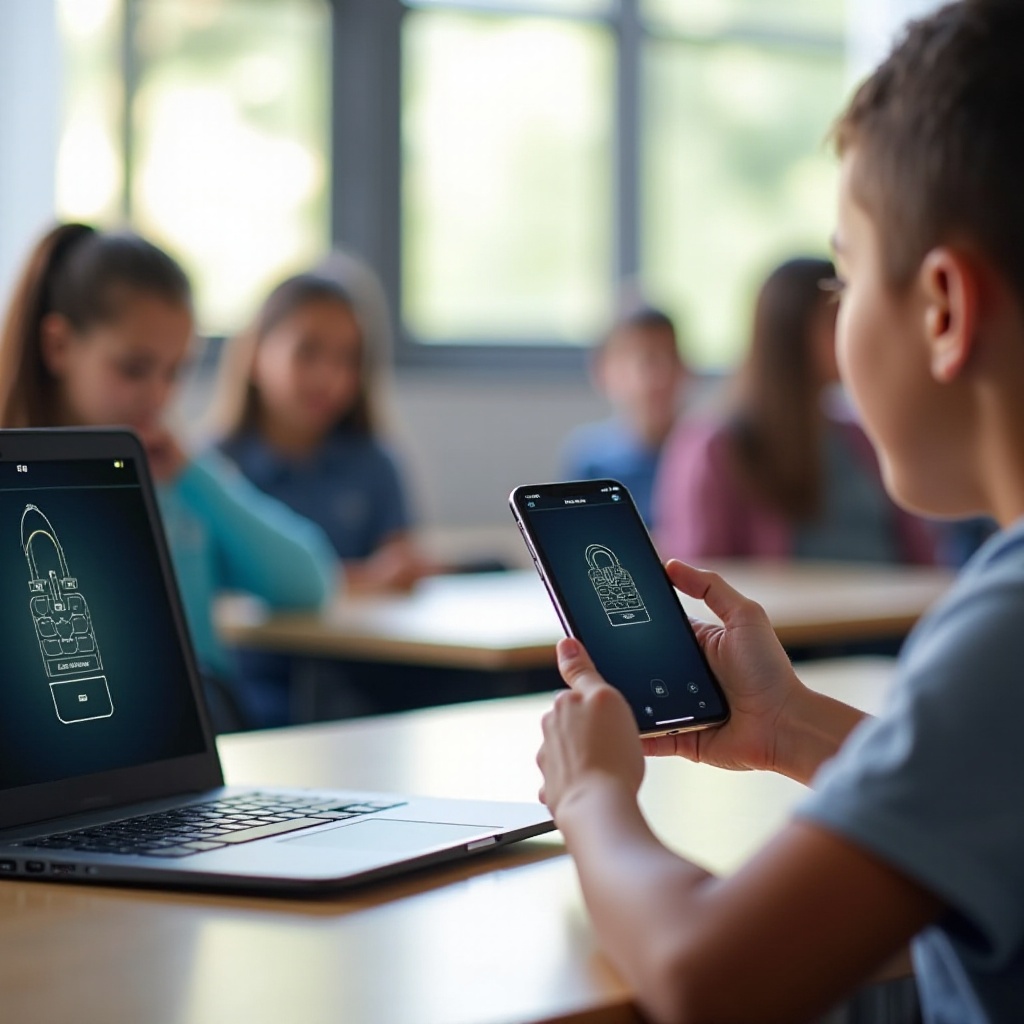 هل يمكنني فتح جهاز iPhone الخاص بي من جهاز Chromebook الخاص بي؟