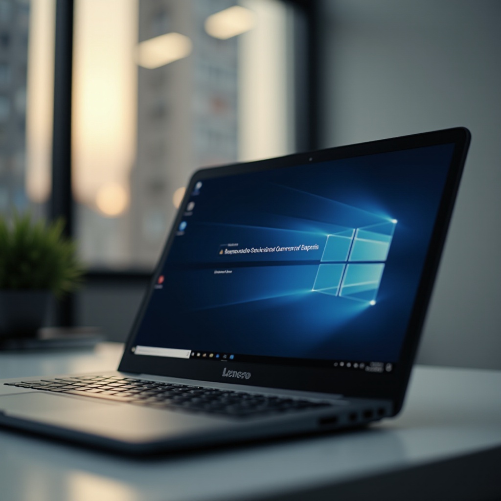 modo seguro laptop lenovo
