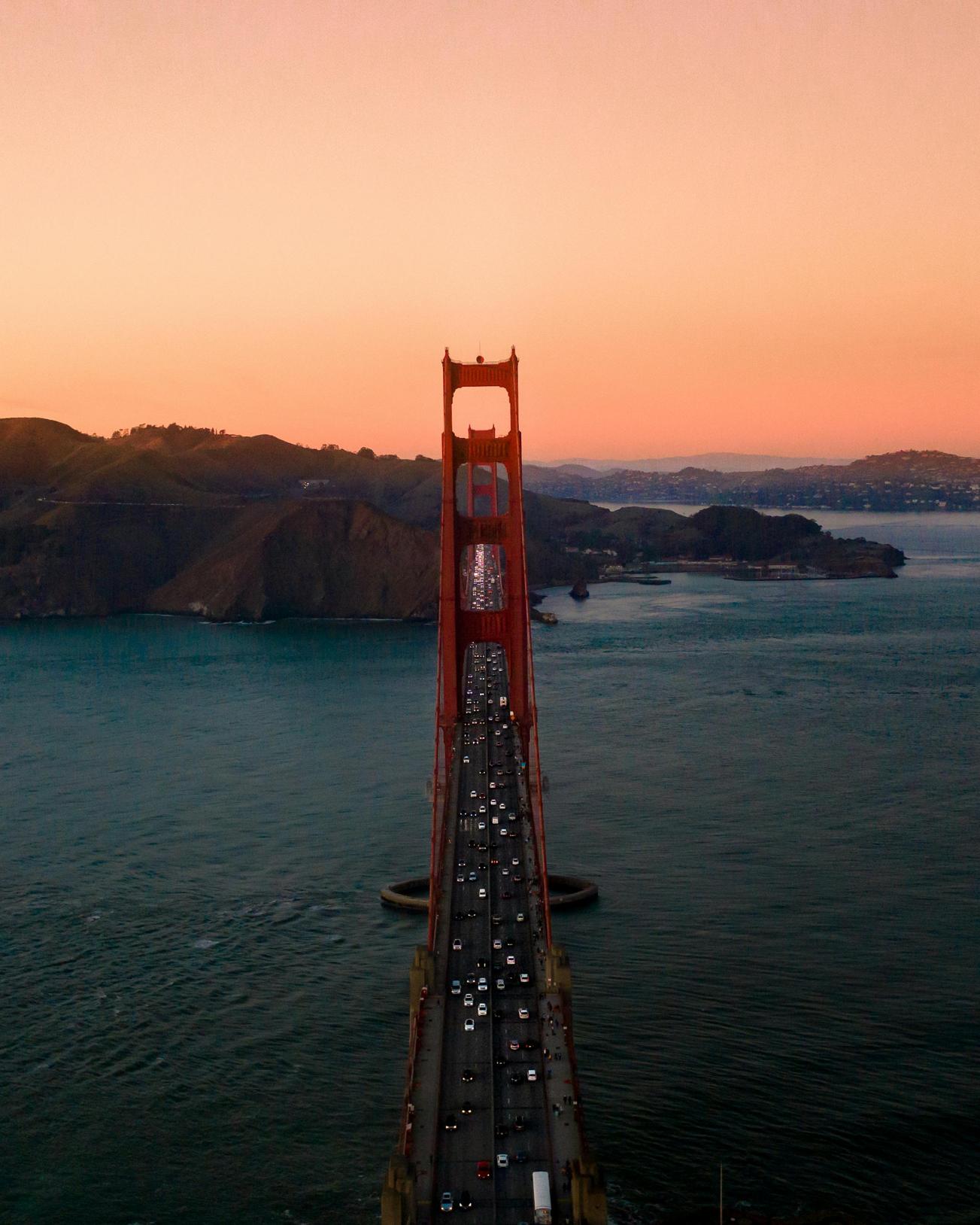 Können Sie eine Drohne in der Nähe der Golden Gate Bridge fliegen?