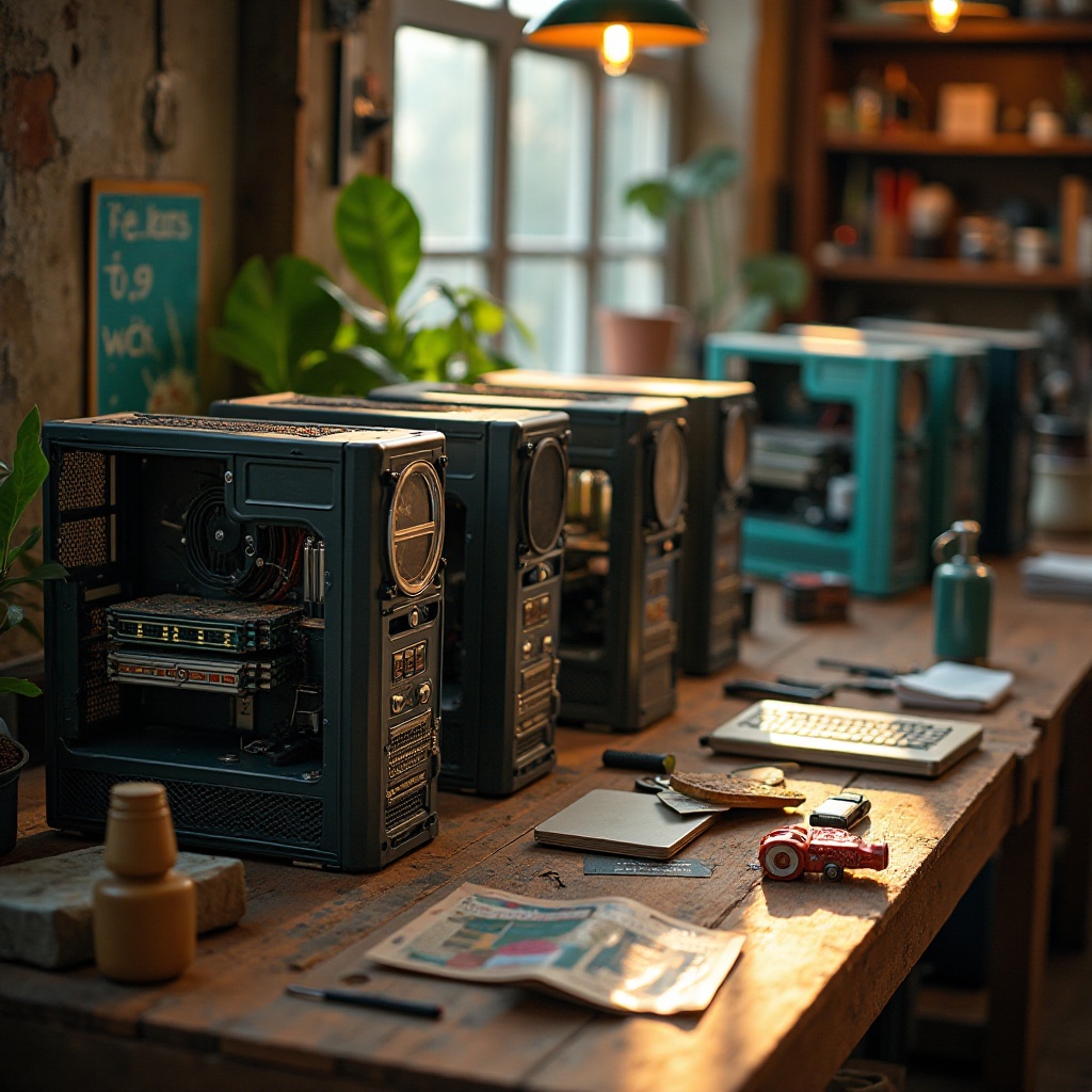 Que faire des vieux boîtiers d’ordinateur : idées créatives et durables