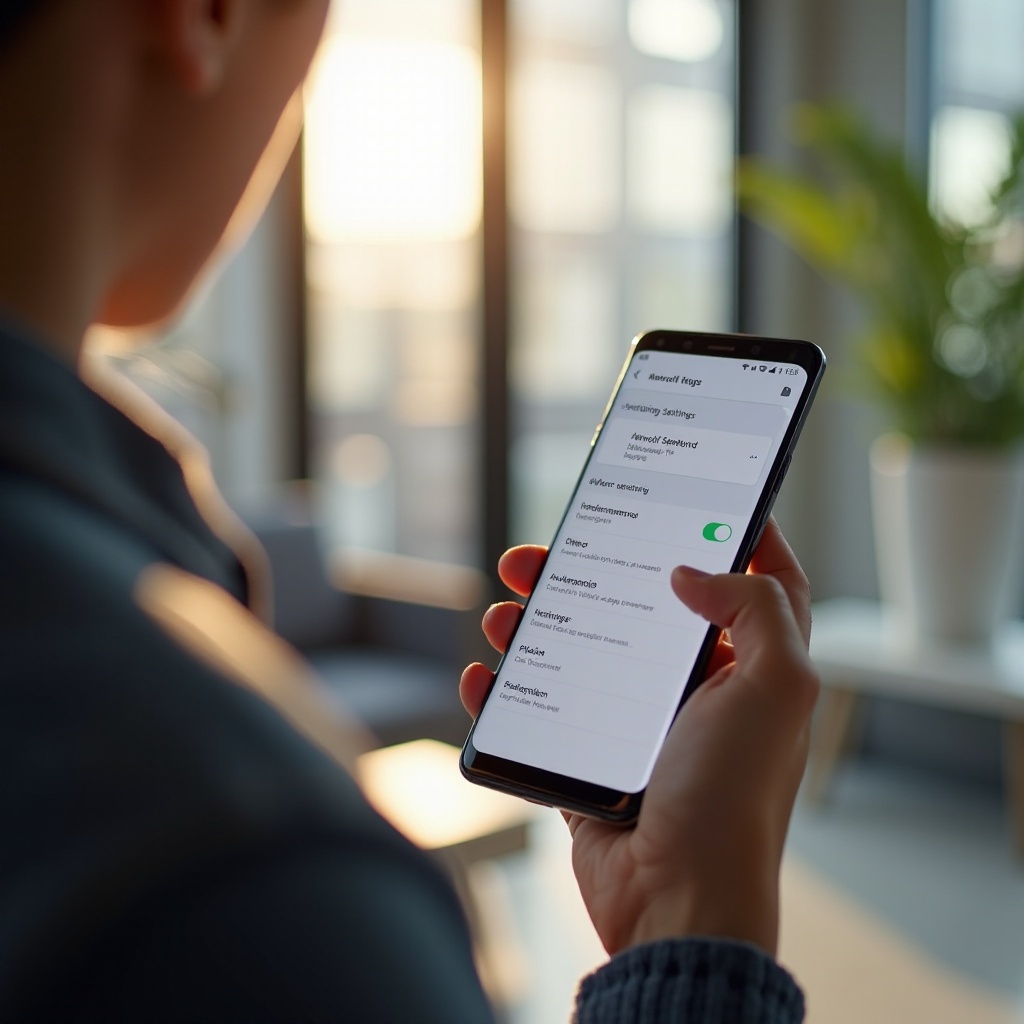samsung phone not registered on network